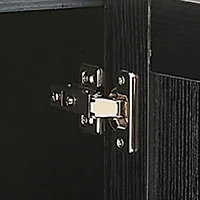 Modern Sideboard Cabinet with Unique Rattan Doors