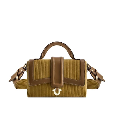 True Religion Cordoroy Mini Satchel