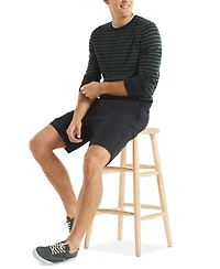 Nautica Men's Navtech Classic-Fit Stripe Crewneck Sweater