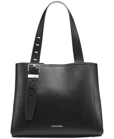Calvin Klein Lowen Triple Compartment Adjustable Tote