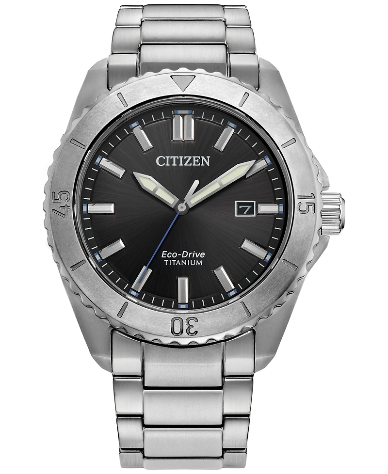 Citizen Eco-Drive Men's Brycen Super Titanium Bracelet Watch 41mm