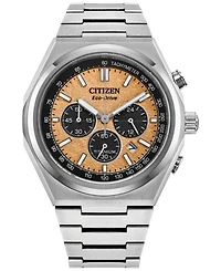 Citizen Eco-Drive Men's Chronograph Zenshin Super Titanium Bracelet Watch 43mm