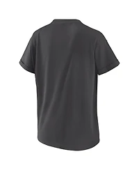 Wear by Erin Andrews Women's Charcoal 2024 Mlb All-Star Game Boyfriend T-Shirt