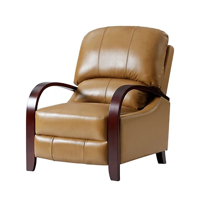 Alex Genuine Leather Manual Recliner