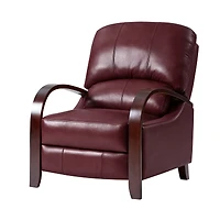 Alex Genuine Leather Manual Recliner