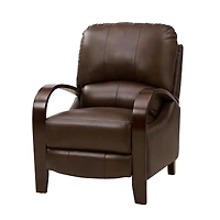 Alex Genuine Leather Manual Recliner
