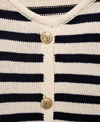 Mango Women's Jewel Button Detail Knitted Cardigan