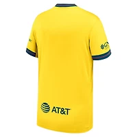 Nike Big Boys and Girls Yellow Club America 2024/25 Home Replica Jersey