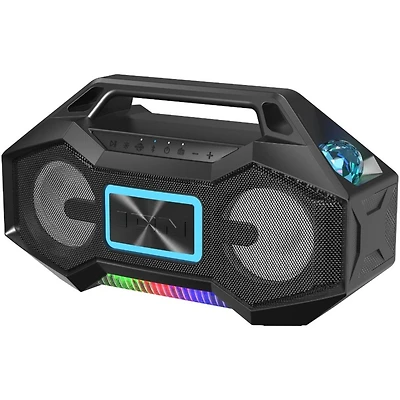 Ion iSP147 Party Rocker Go Portable Bluetooth Speaker - IPX5 - Fm Radio - 60W (Black)