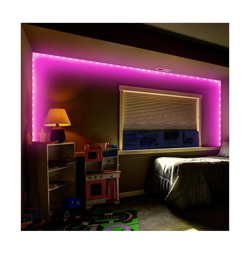 Monster Cable 100ft Multi-Color Led Light Strip with Remote