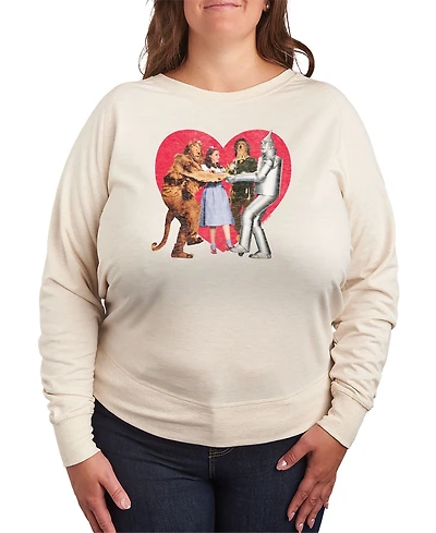 Hybrid Apparel Trendy Wizard of Oz Pullover Plus Graphic T-shirt
