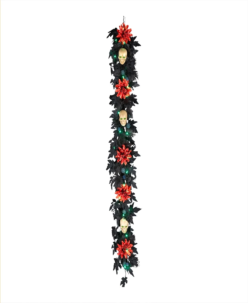 National Tree Company Boo-tiful Halloween Garland, 6 feet