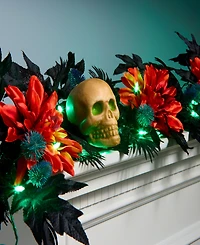 National Tree Company Boo-tiful Halloween Garland, 6 feet