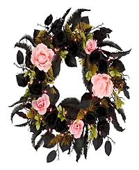 National Tree Company Cute and Creepy Wreath, 24 Inches