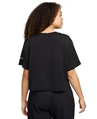 Nike Women's Sportswear Cotton Logo Short-Sleeve T-Shirt