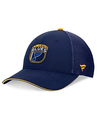 Fanatics Men's Navy St. Louis Blues 2024 Nhl Draft on Stage Trucker Adjustable Hat