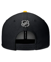Fanatics Men's Black Boston Bruins 2024 Nhl Draft Snapback Hat