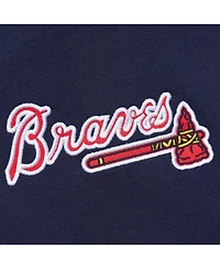Mitchell & Ness Men's Navy Atlanta Braves Team Og 2.0 Current Logo Pullover Hoodie