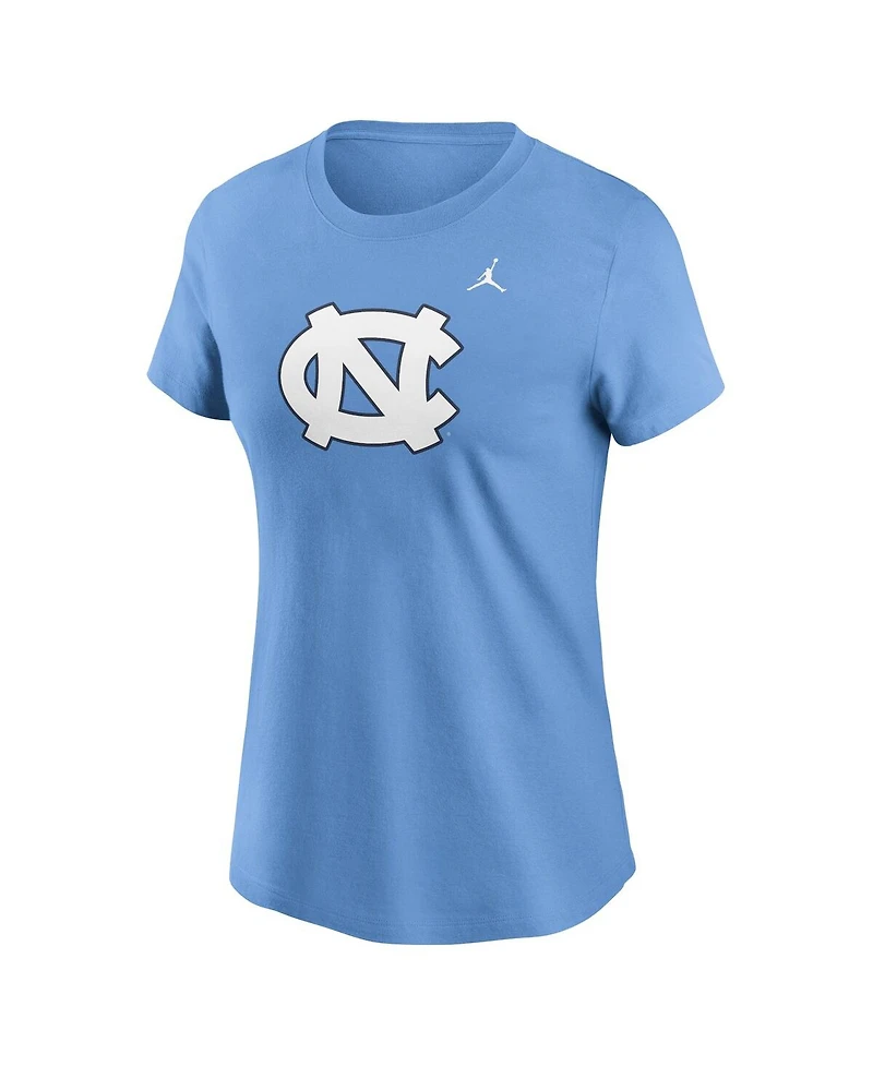 Jordan Women's Carolina Blue North Tar Heels Primetime Evergreen Logo T-Shirt
