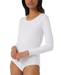 32 Degrees Women's Scoop-Neck Long-Sleeve Bodysuit