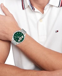Tommy Hilfiger Men's Multifunction Silver Stainless Steel 43.5mm