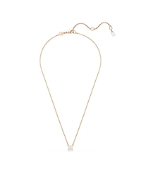 Swarovski Stilla Pendant Square Cut, White, Necklace