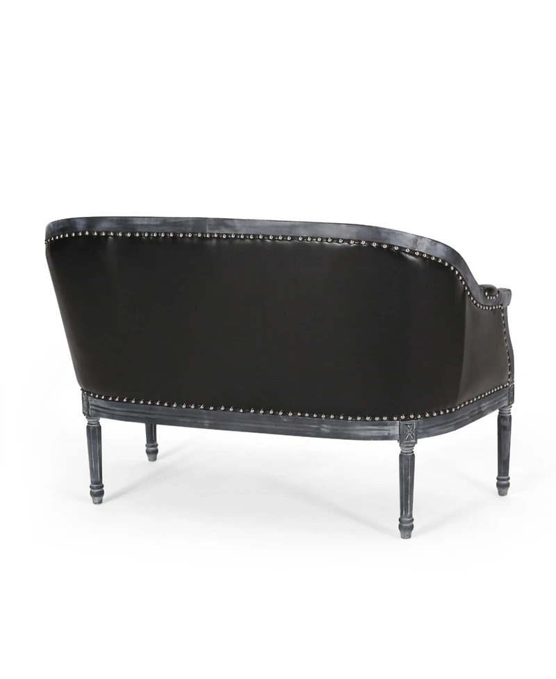 Streamdale Furniture Luxurious Tufted Loveseat French Country Charm with Unmatched Comfort