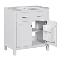 Streamdale Elegant 30-inch Modern Bathroom Vanity with Ample Storage