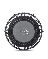 JumpSport 350 Pro Indoor Lightweight 39" Round Fitness Trampoline with 4 Videos