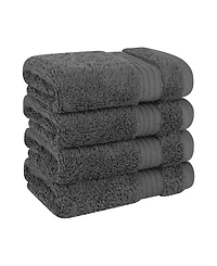 American Soft Linen Bekos Premium 100% Turkish Cotton 4-Piece Washcloth Set