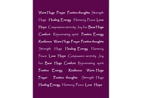 Chanasya Premium Healing Hugs Gift Blanket - for Hope Support Comfort Encouragement Sympathy