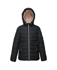 Rokka&Rolla Little and Big Girl Shower Resistant Puffer Jacket Coat, 4-18