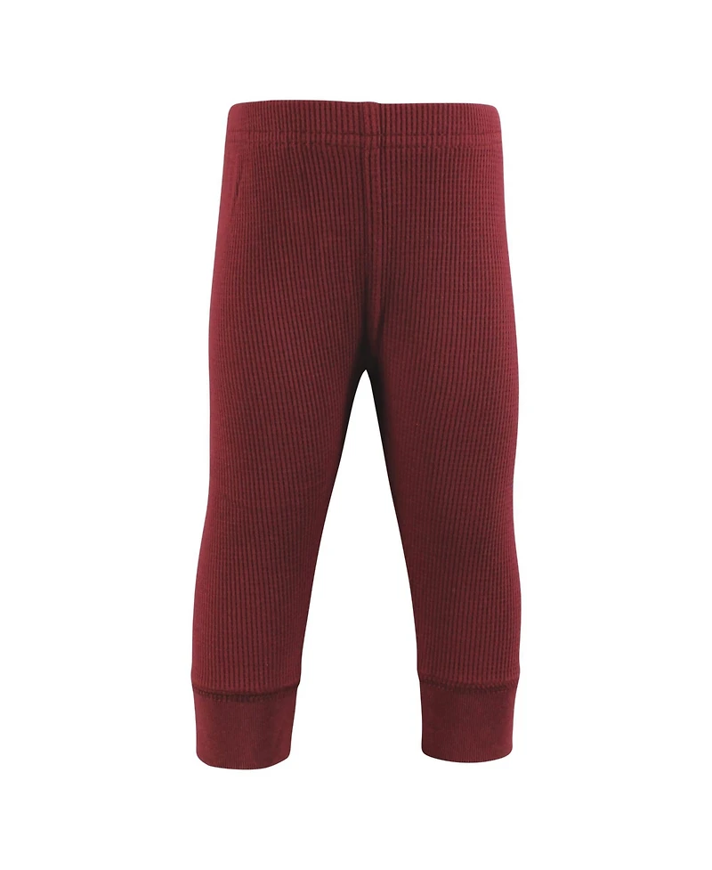 Hudson Baby Boys Insulated Slim-Leg Pants 4-Piece Warmth Bundle