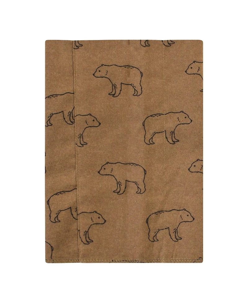 Hudson Baby Unisex 7-Count Cotton-Poly Flannel Burp Cloths for Use