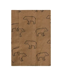 Hudson Baby Unisex 7-Count Cotton-Poly Flannel Burp Cloths for Use