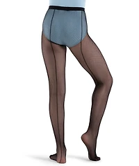 Capezio Girls Classic Fishnet Tight w/ Seams