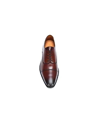Anthony Veer Men's Bill Cap Toe Oxford Leather Dress Shoes
