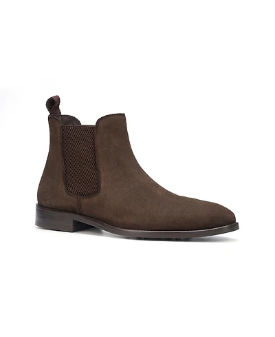 Anthony Veer Men's Thomas Leather Pull Up Chelsea Boots