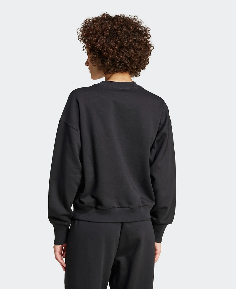Adidas Women's All Szn Loose Fit Fleece Sweatshirt