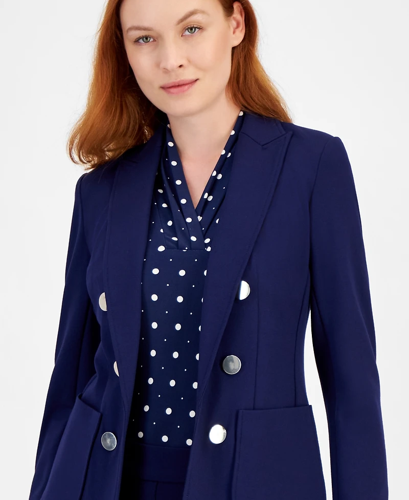 Anne Klein Women's Faux Double-Breasted Jacket