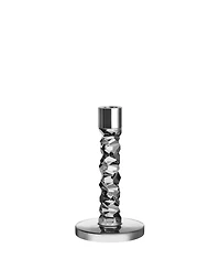 Orrefors Carat Graphite Candlesticks