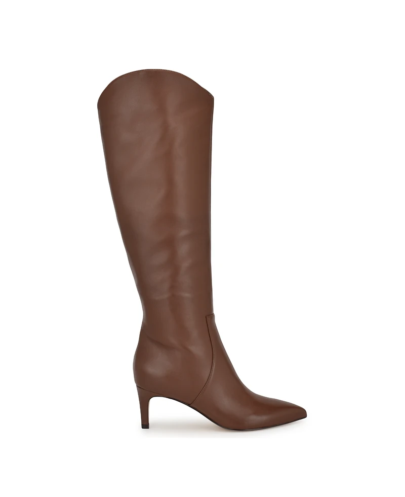 Nine West Women's Sirena Pointy Toe Knee High Boots