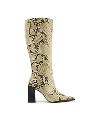 Schutz Women's Raffaela Up Knee High Pointed Toe Boots