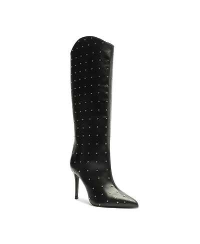Schutz Women's Maryana Knee High Pointed Toe Boots