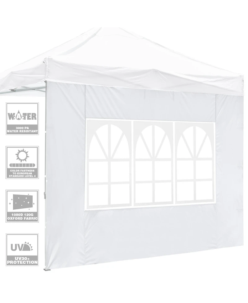InstaHibit Universal Window Sidewall UV30+ Fits 10x10ft Canopy Gazebo 1 Piece