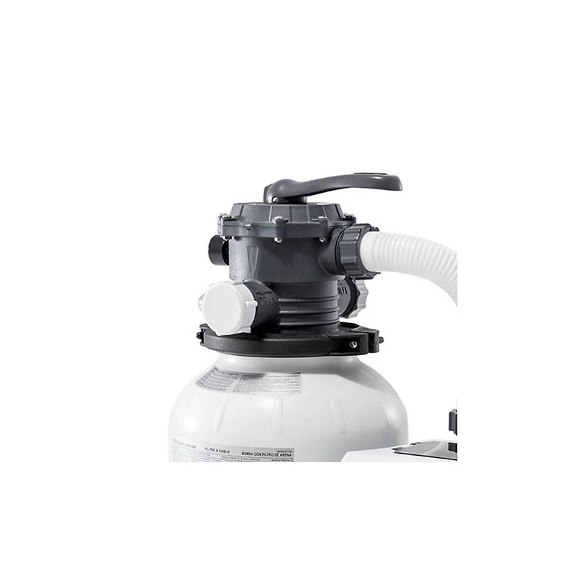 Intex 2100 Gph Pool Sand Filter Pump w/Krystal Clear Saltwater System