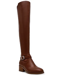 Dv Dolce Vita Women's Elyse Over-The-Knee Buckle Block Heel Boot