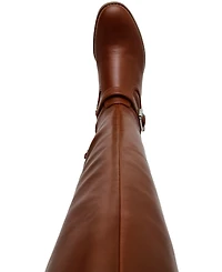 Dv Dolce Vita Women's Elyse Over-The-Knee Buckle Block Heel Boot