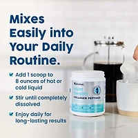 NativePath Joint Health Advanced Formula, Type 1 & 3 Peptides with Fortigel & Verisol, Grass-Fed Unflavored Collagen for Women & Men, 30 Servings