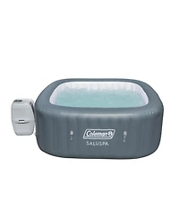 Bestway Coleman Hawaii AirJet Inflatable Hot Tub with EnergySense Cover, Grey